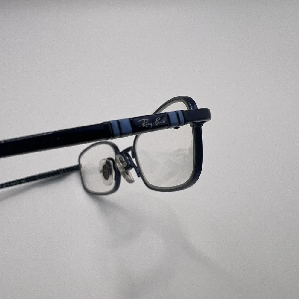Ray-Ban Kids Eyeglasses RB1009T 3018 Blue 45-17-125 Titanium Designer Frames EUC